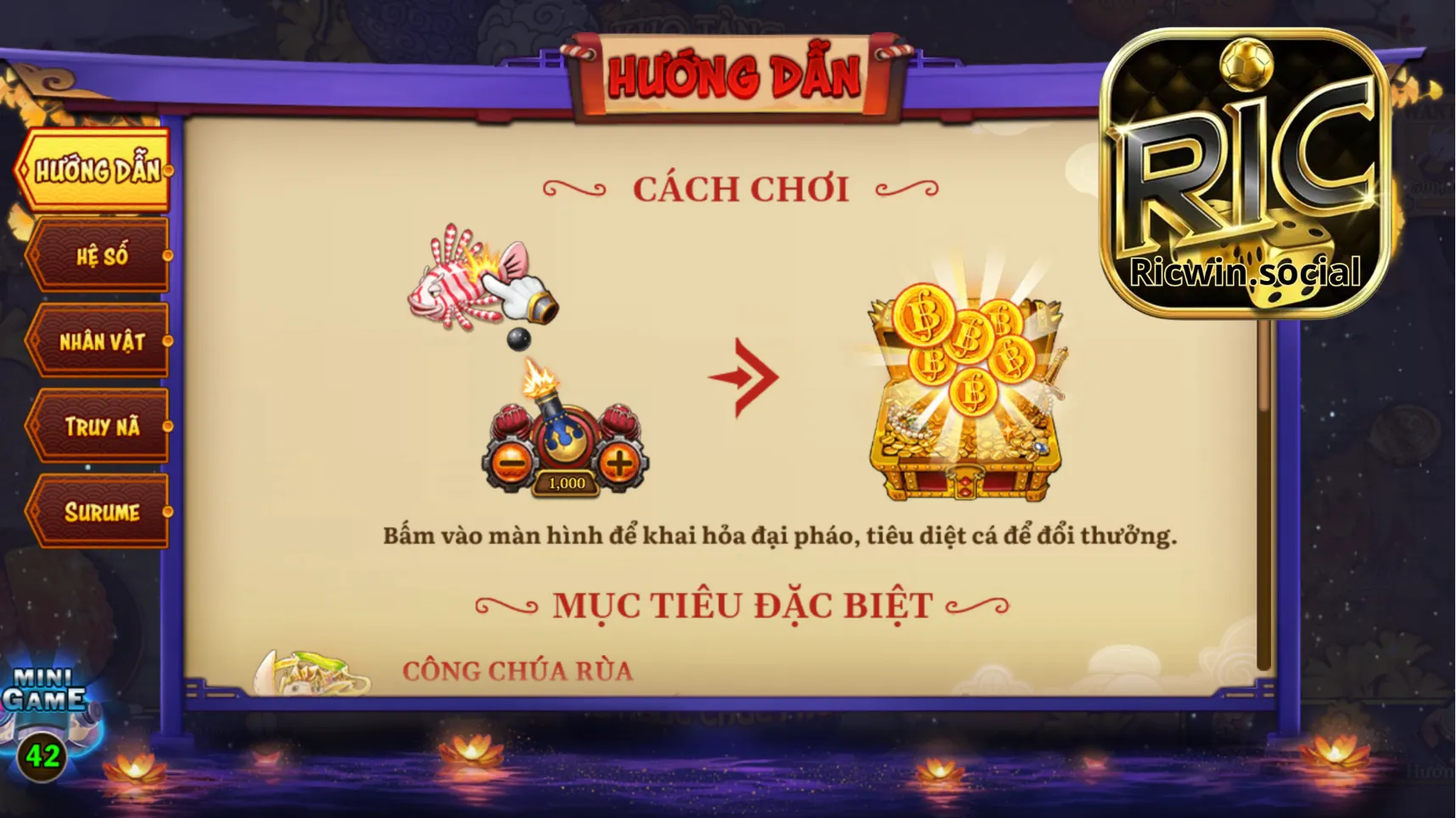 Luật chơi cơ bản tại Bắn Cá Ricwin Luật chơi cơ bản tại Bắn Cá Ricwin